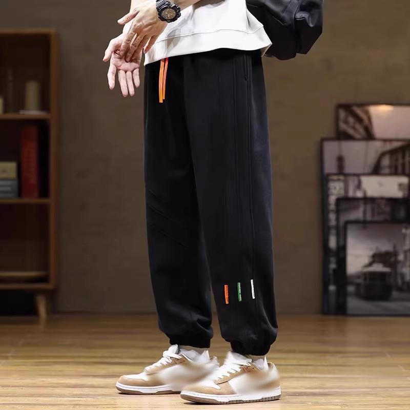 Spring Men's Large Size Loose Sweatpants Casual Sports Pants