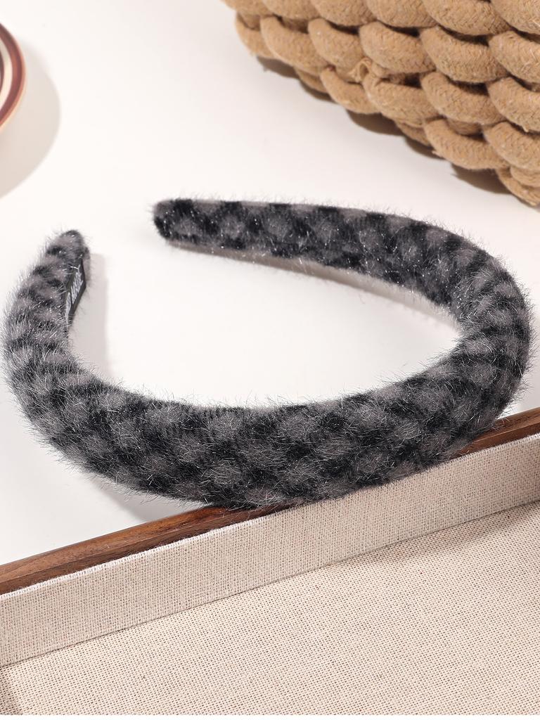 Leopardenmuster Stirnbänder für Frauen Mädchen - Stilvolle Stirnbänder mit Knoten oben - Kopfband Breit Haarband Haarschmuck