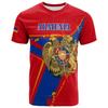 T-Shirts mit 3D-Druck der armenischen Flagge für Herren und Damen, Streetwear, lässige Mode, Neuheit, kurzärmeliges T-Shirt, Kinder-T-Shirts, Tops, Kleidung