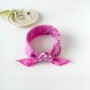 Cotton Paisley Print Bandana Headband Unisex Square Scarf for Outdoor Activities and Daily Wear