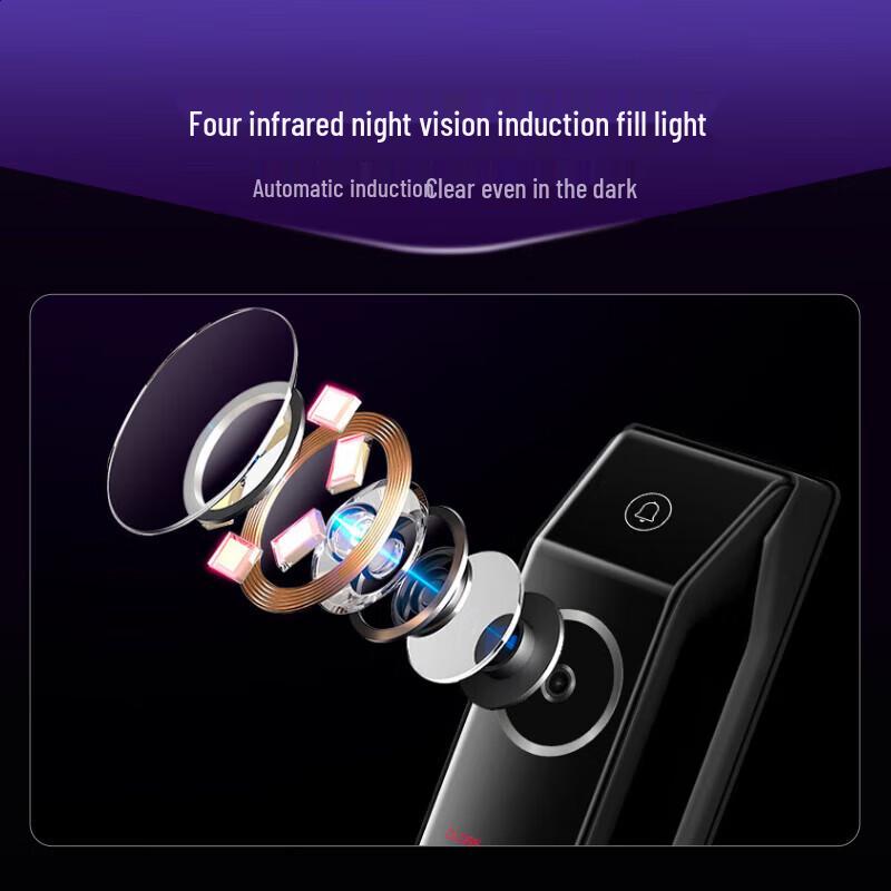 KAADAS P30 Pro 3D Face Recognition Smart Video Door Lock