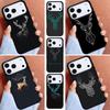 Minimalist Animal Deer Phone Case for iPhone 17ProMax 12 13 14 15 16e 17 Pro Max Plus Air Cover