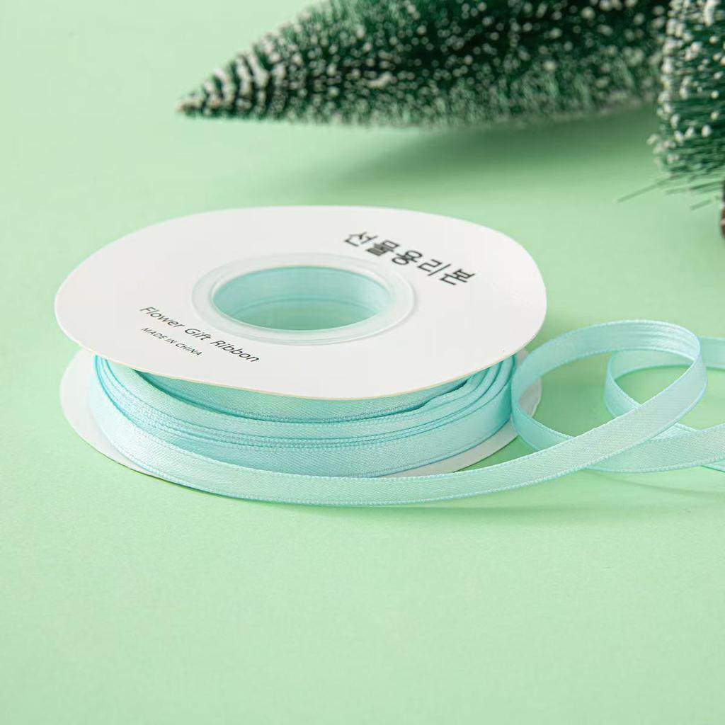 Korejská polyester-bavlna matná stuha pro DIY mašle a vlasové doplňky, 1 cm