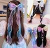 SEEWEN Hair Cute Pearl Hair Set of Braided Organza Hair Clips for and Perfect for and Princesses Clips, Ribbons, Barrettes, Hairpins, Ornaments, 3,
