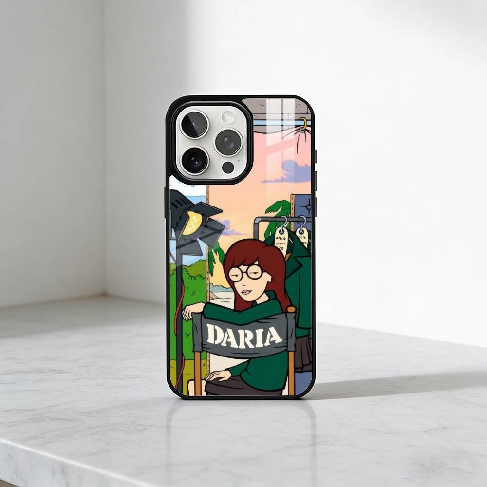 D-Diarrhea Cartoon D-DariaS Phone Case For iPhone17,16,15,14,13 Plus,Pro Max Magnetic For Magsafe Wireless Charging iPhone16PROMAX