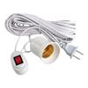 E27 Lamp Holder with Switch and Extension Cord