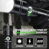 Aluminum Alloy Laser Flashlight USB-C Rechargeable 1200mAh Battery Long Range Beam Underwater Diving Hunting Search Light