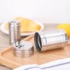 Spice Jar Container Stainless Steel Seasoning Pot Set Household Bottle Cup Magnetic Tank Seasoning Bottle