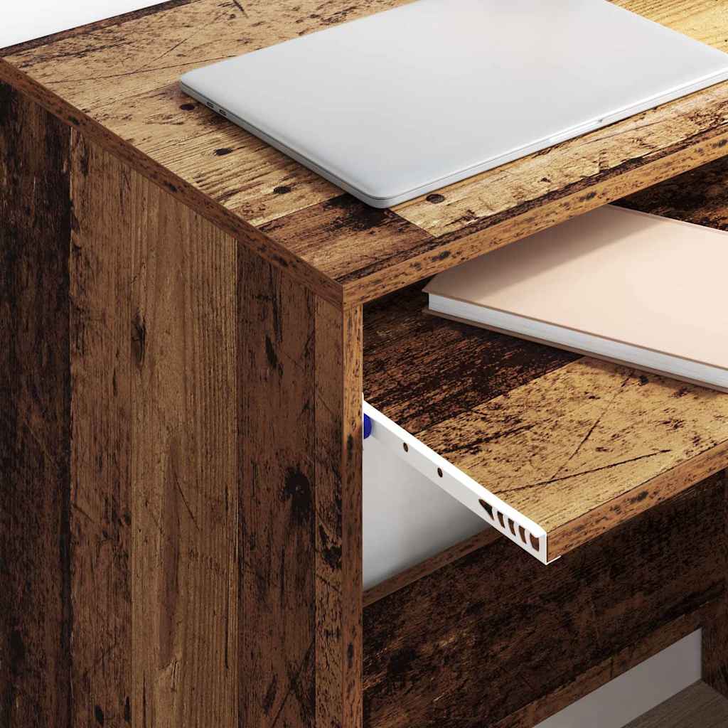 Vintage Wood Desk 77.5 x 43 x 79 cm Engineered Wood