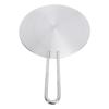 Stainless Steel Heat Diffuser Converter with Detachable Handle Round Induction Adapter Plate for Gas Stove Glass Cooktop
