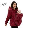 Weicher Damen Hoodie Haustier Tasche Reißverschluss für Damen Katze Hund Trage Tasche Mit Kapuze Lässiges Sweatshirt Winter Warm Fleece Langarm Jacke