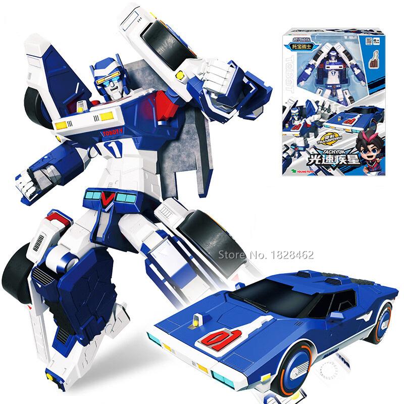 Galaxy Detectives Großer Tobot Transformationsroboter zum Auto Spielzeug Korea Cartoon Brüder Anime Tobot Verformungsauto Flugzeug Spielzeug