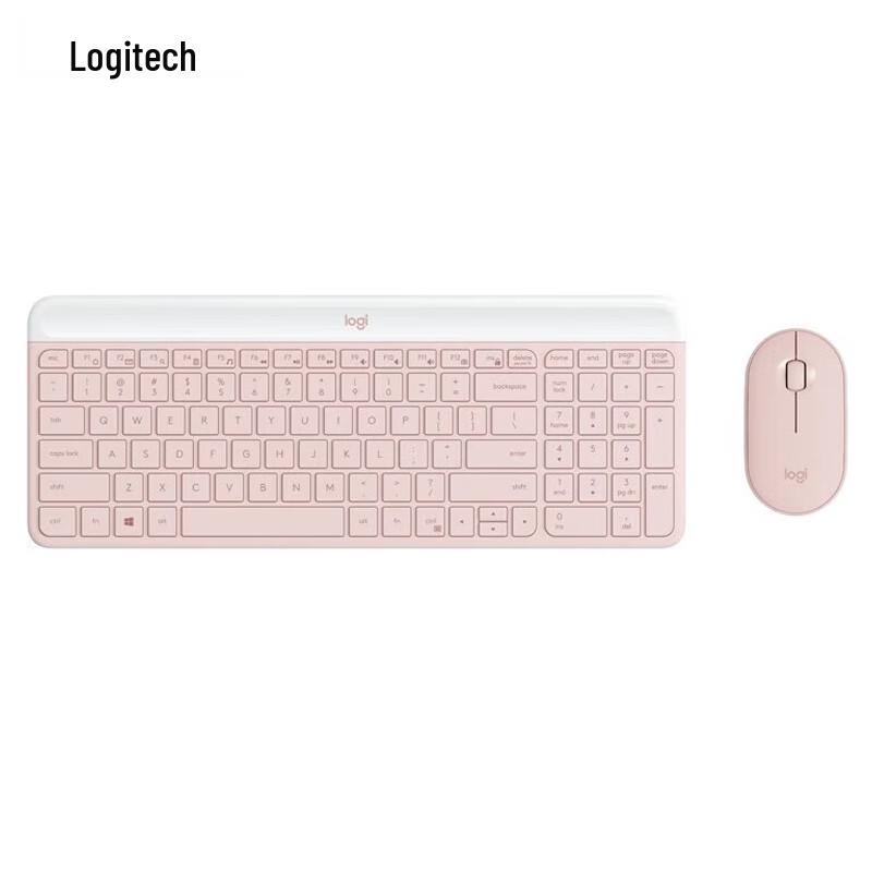 

Logitech MK470 Slim Full-Size Wireless Keyboard and Mouse Combo