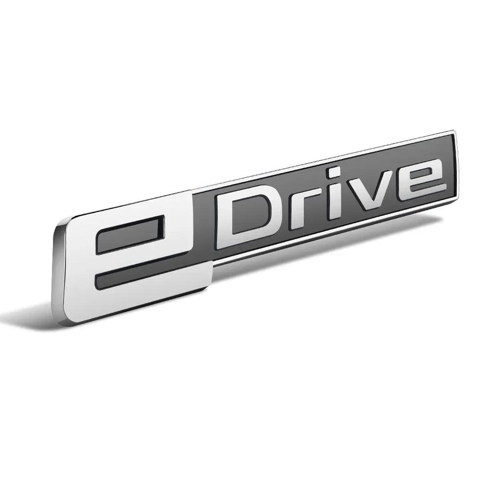 Car EDrive Emblem Side Trunk Sticker for BMW E28 E60 E87 E90 X1 X2 X3 X5 X7 F35 F01 F18 E46 E84 Auto Body Badge Decal Accesorios