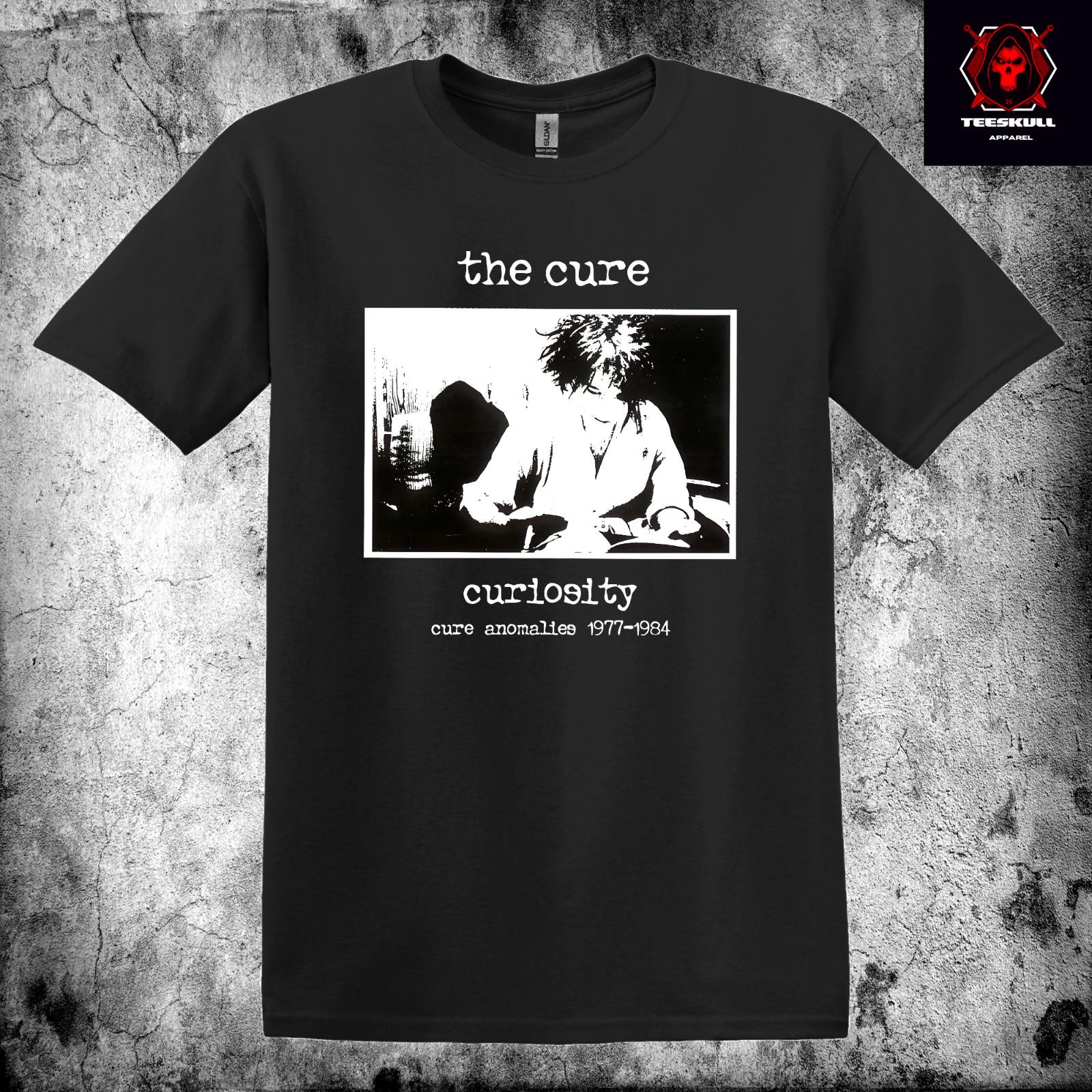 26 The Cure  Curiosity 1977-84  Rock Band Tee Heavy Cotton Unisex T-SHIRT S-3XL  Unisex T-Shirt M