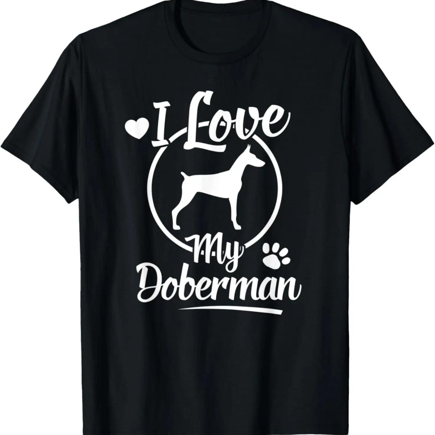 

Doberman T-Shirt XXXXXL чорний