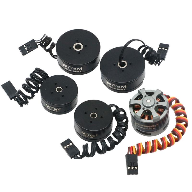 Mitoot Brushless Gimbal Motor 2208 80T/ 2204 260KV / 2804 100KV / 2805 140KV / 2206 100T For CNC Digital Camera Mount FPV Drone
