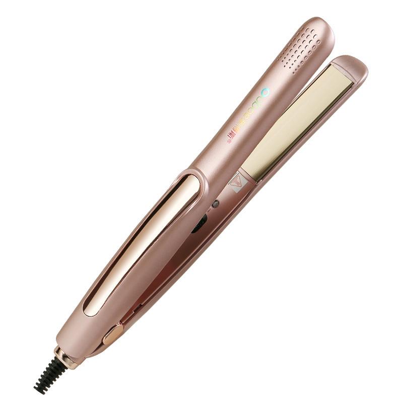 Dual-Use Curling and Straightening Iron for Dorms - Ideal for Students