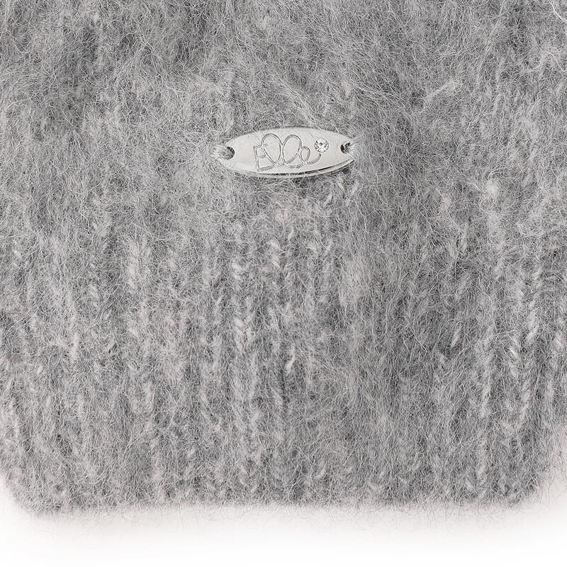 ELLE KIDS Girls' Cloud-Feel Wool Blend Lapel Cardigan