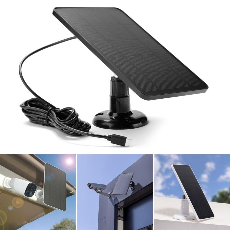 Solar Panel Video Doorbell Camera Security Doorbell Video Doorbell with Camera