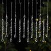 Transparent Christmas Hanging Pendants Twist Bead Drop Ornaments  Holiday Party Decoration