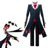 Cosplay Hotel Blitzo Costume Jacket Outfits With Tie Glove And