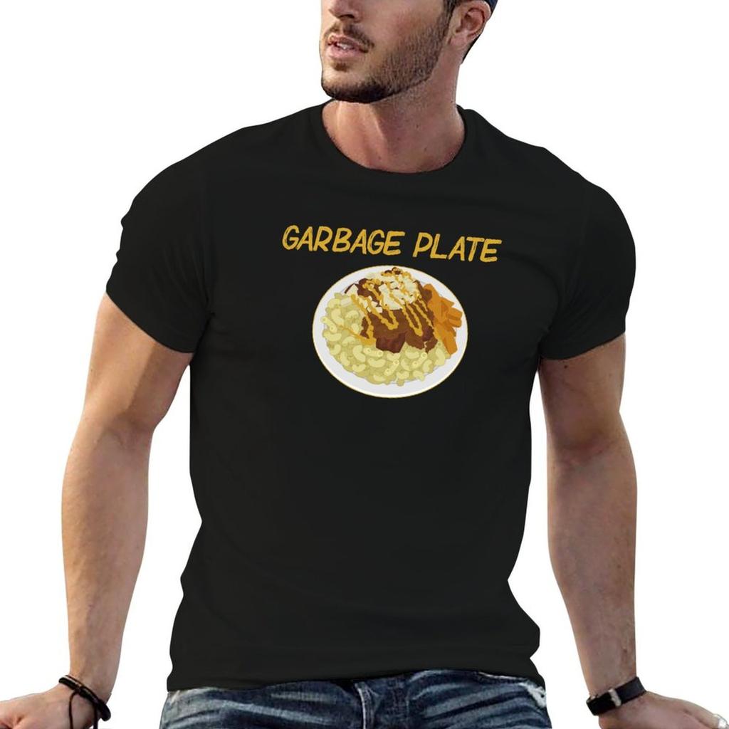 You Had Me At Garbage Plate Rochester NY Foodie Quote Product T-Shirt Casual Print Tee Top