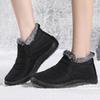 Damenstiefel Schwarz Slipper Damenschuhe Fell Damenschuhe Unisex Stiefeletten Wasserdicht Warmhalten Botas Mujer Winter Schneestiefel
