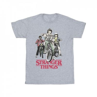 Netflix Mens Stranger Things Retro Bikers T-Shirt