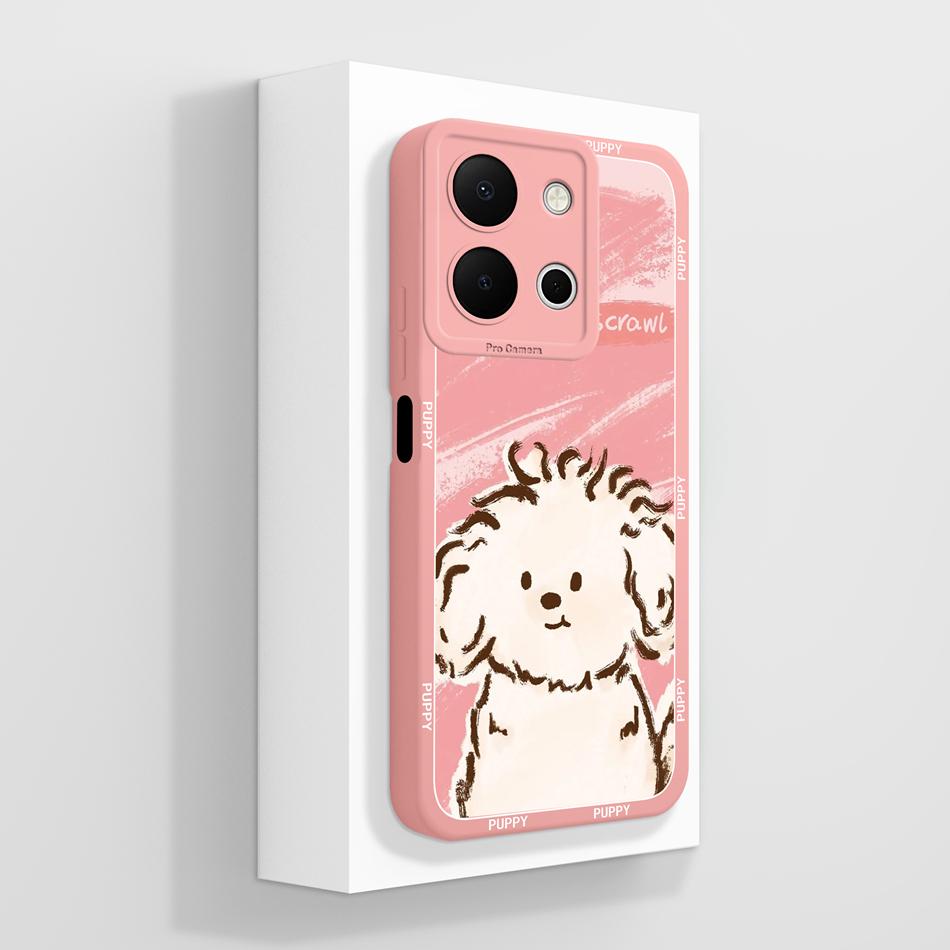For Vivo Y36 4G 5G Case Soft Candy Painted Cover For Vivo Y 36 Premium Liquid Silicone Anti Drop Full Protection Back Cover Gift