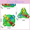 Frog Eating Beans Family Interactive Desk Game With Plastic Material For Kids And Teens