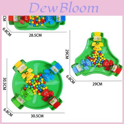 Frog Eating Beans Family Interactive Desk Game With Plastic Material For Kids And Teens