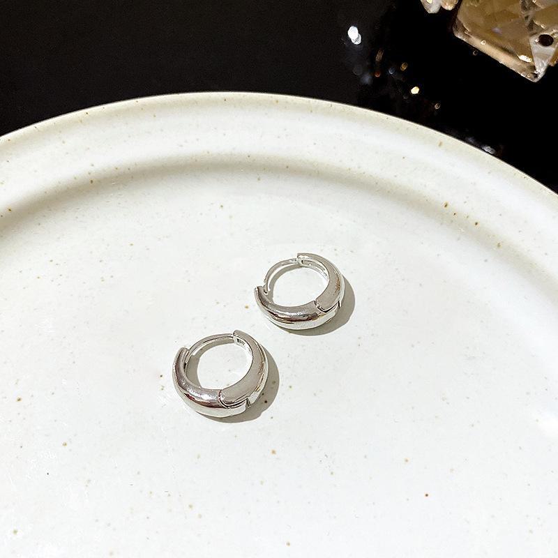 

U-образные модные европейско-американские серьги из серебра 925 пробы с эксклюзивным дизайном E6013 серебряный