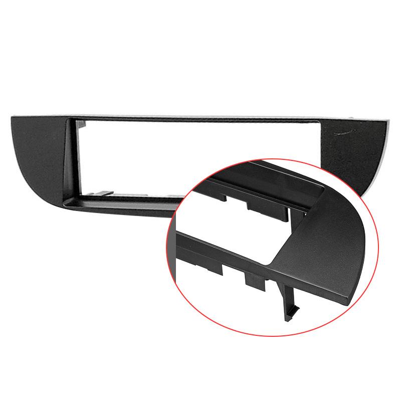 Effizient-One Din Auto DVD/CD Radio Stereo Blendenrahmen Adapter Armaturenbrett-Kit Für Fiat (500) 2007-2015 CD-Zierleisten-Einbaurahmen Ki