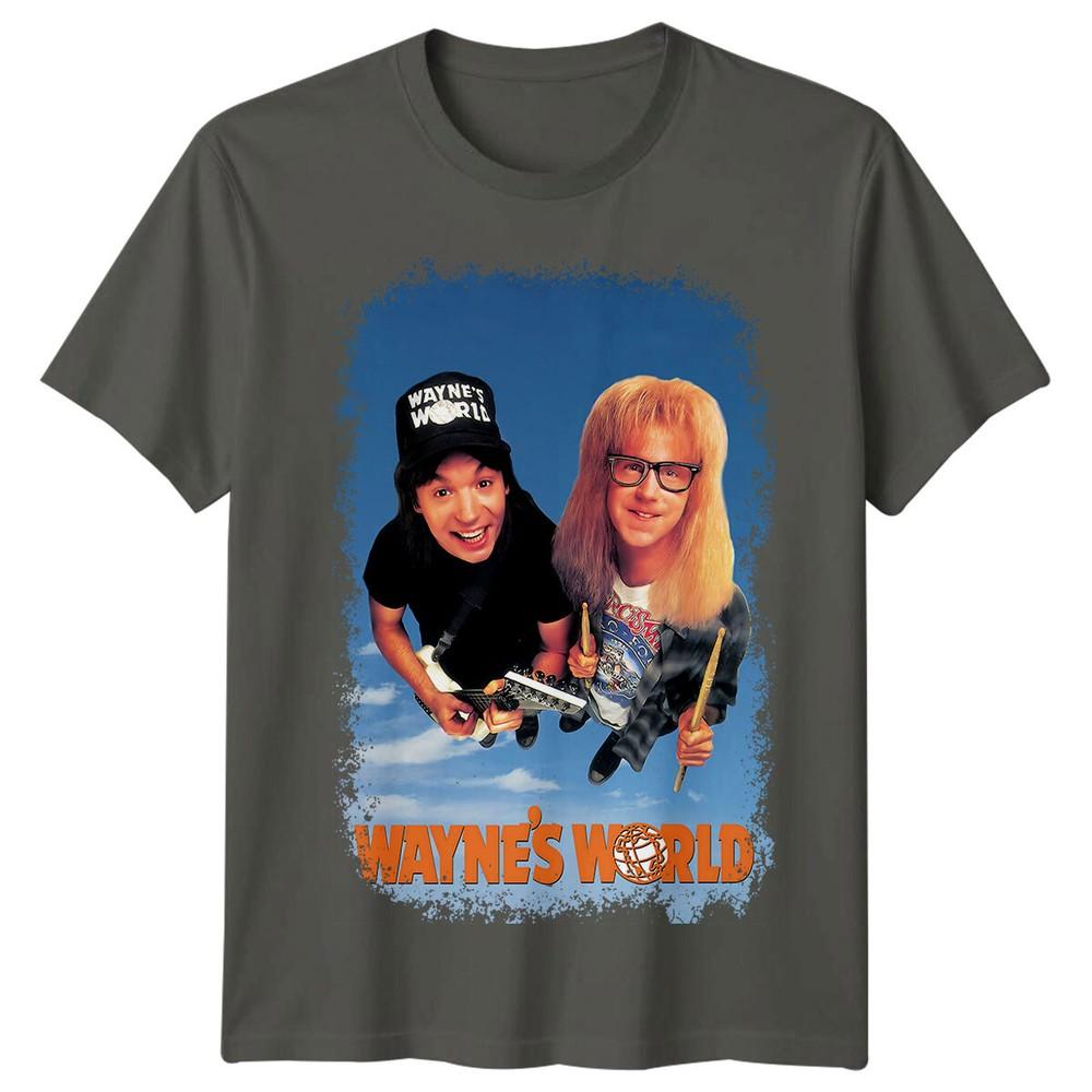 Waynes World 1992 Movie Poster Inspired TShirt Retro 90s Tee Unisex