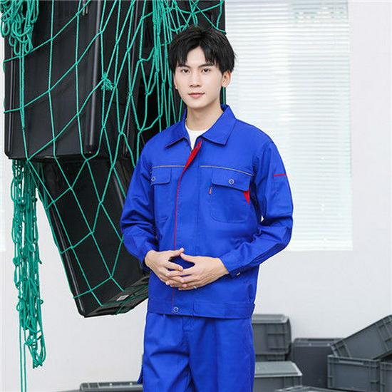 Langarm Arbeitskleidungs-Set für Damen und Herren - Strapazierfähige Uniform für Autoreparatur und Bau