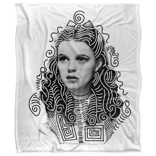 The Wizard Of Oz Dorothy Graffiti Soft Touch Blanket