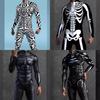 Halloweenský 3D digitálně potištěný body pro dospělé na cosplay a kostýmové párty
