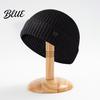 Winter Beanie Hat Beanies Outdoor Women Solid Knitted Men Autumn Warm Color Ribbed Windproof Thick