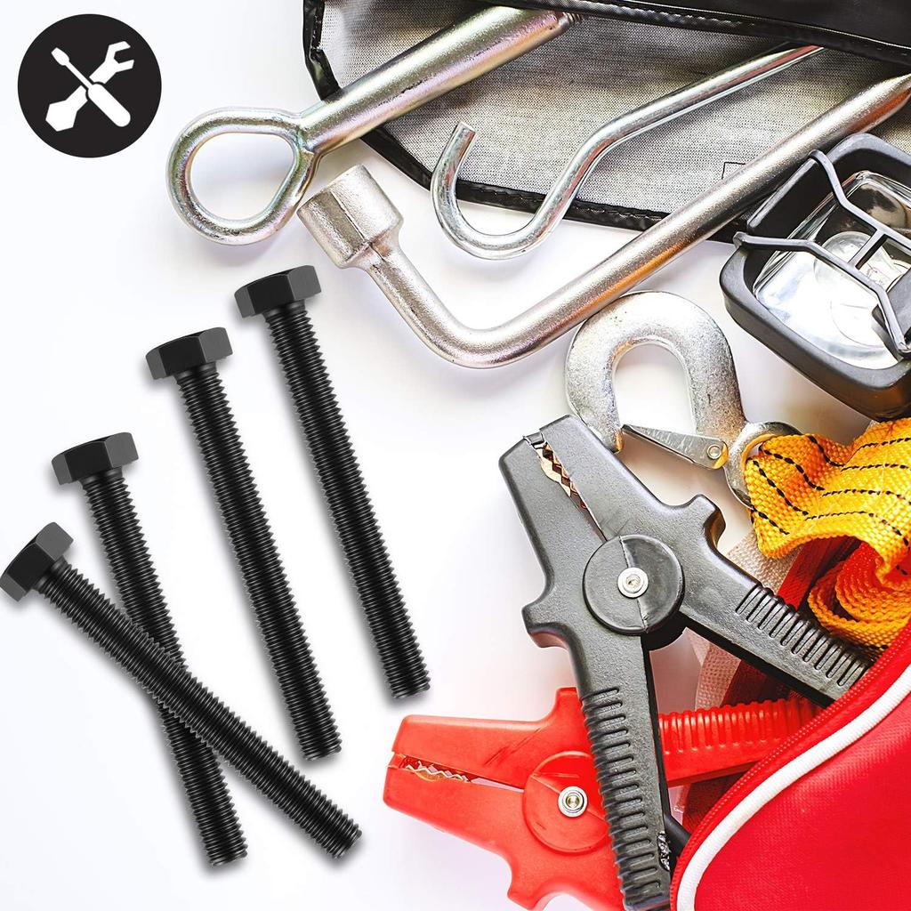 4 Pieces M8 8Mm Secondary Clutch Spreader Belt Change Removal Tool For Can-Am ATV'S And SXS'S Bolt M8 X 1.25 X 70, 12.9 CL, Pre Oil, Fully Threaded