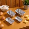 1Pcs Air Fryer Baking Mold Set, Non-Stick Aluminum Tray For Cake Cookie Bread, Rectangular Baking Pan, Kitchen Baking Essentials