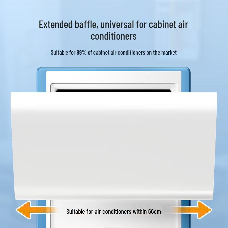 Floor-Standing Cabinet AC Wind Deflector