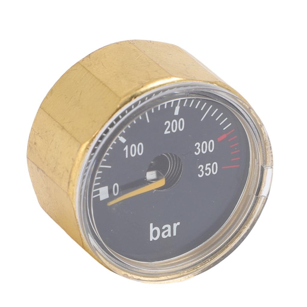 Air Pressure Meter 350bar M10x1 Thread Shockproof Movement Luminous Waterproofing for CO2 Tank