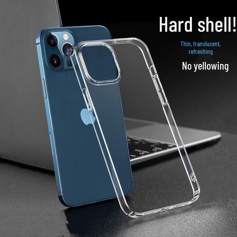 Clear Ultra-Thin Full Coverage Protective Case for iPhone 16 Pro Max, 15, 13, 12 - Non-Yellowing 17 Air