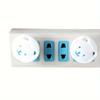 10 buc Bear Priză UE Priză electrică Bebeluși Copii Protecție de siguranță pentru copii Protecție anti-șoc electric capac de protecție