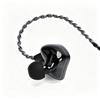 In Ear Monitor Headphones 10mm Dynamic Driver 16 Ohm  Low Impedance Wired Earphones Zinc Alloy + PC Earbuds for Stage