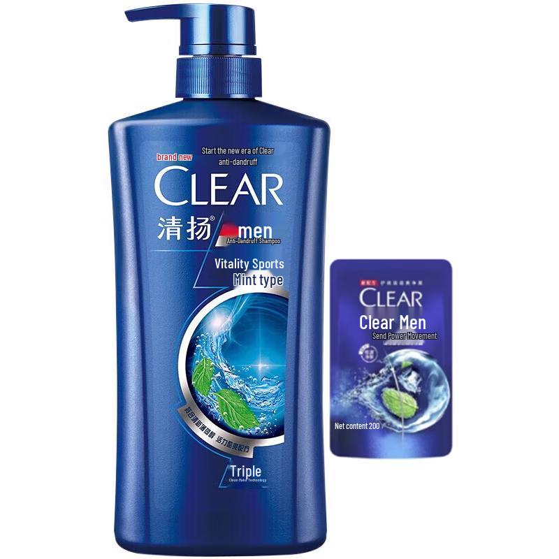 

Clear Men Anti-Dandruff Sport Mint Shampoo Set