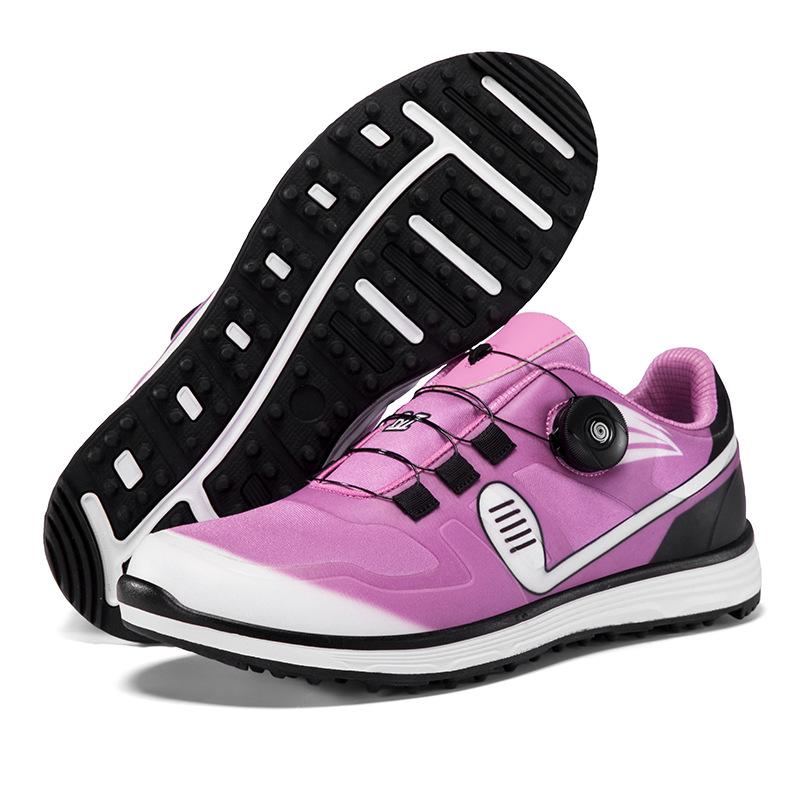 G1004 large size outdoor men's and women's same casual shoes wear-resistant golf shoes