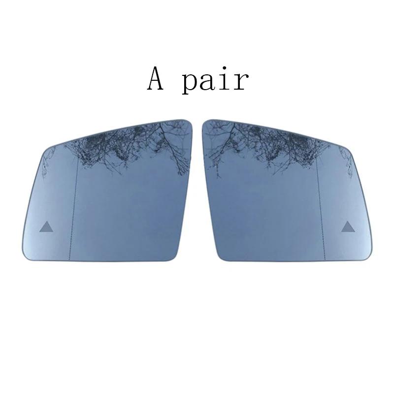 Blind Spot Warning Side Mirror Glass For Mercedes-Benz W164 W166 M R W251 W463 GL ML GLE Class 2010-2015 BSD BSM auto replace