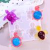Flexible Silicone Tortoise Charm Casting Mold With Detailed Texture For Resin Crafts DIY Neckalce Pendant Creation